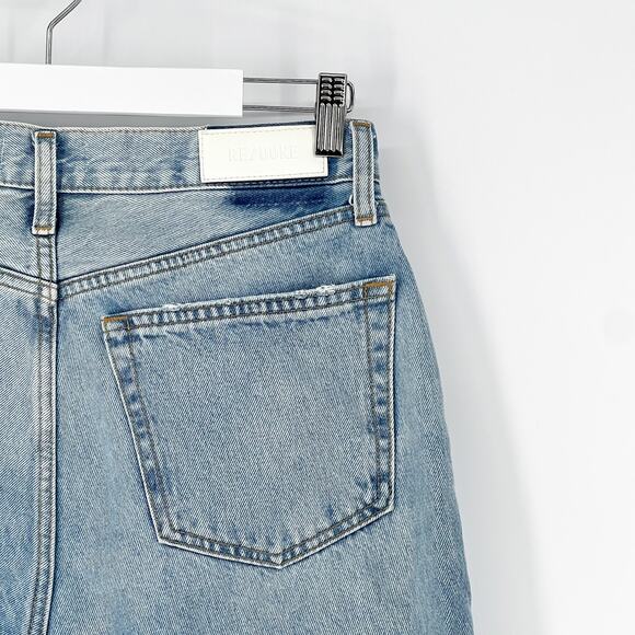 RE/DONE 70s Stove Pipe Jeans Women’s Size 29 Worn in NAF Straight Leg Vintage - Picture 6 of 7